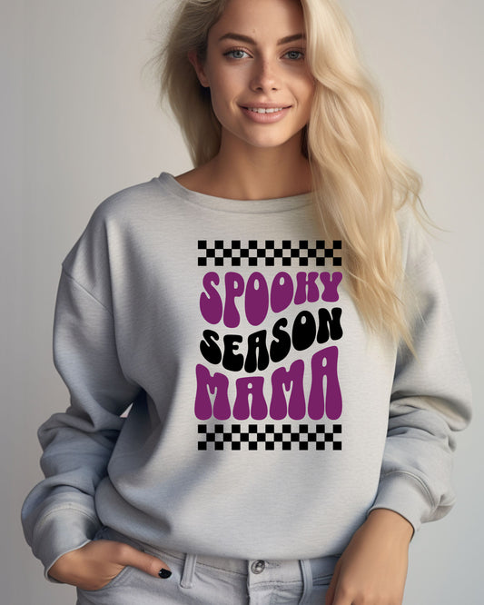 Spooky Season Mama Sweatshirt Trendy Fall Product