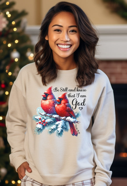 Be Still and Know That I Am God Sweatshirt product type