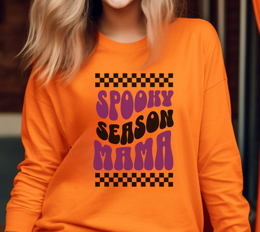 Spooky Season Mama Long Sleeve Shirt product type