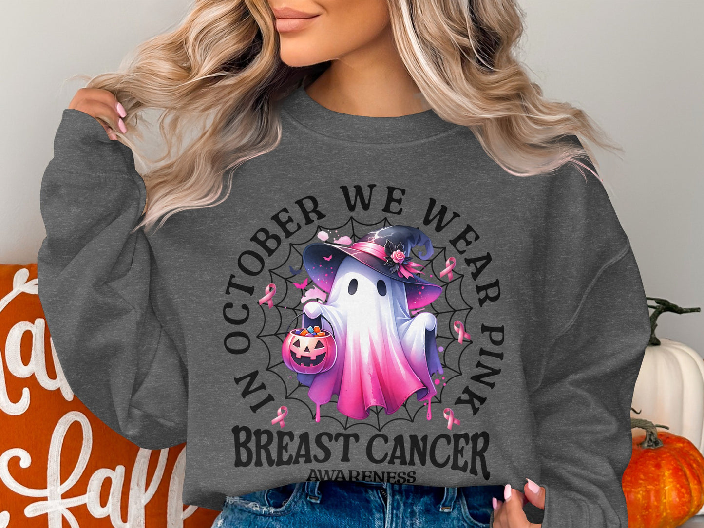 In October We Wear Pink Breast Cancer Awareness product type
