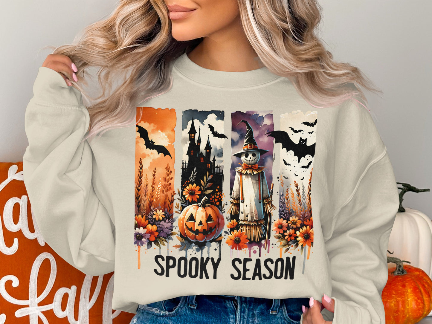 Halloween Spooky Season Themed Sweatshirt product