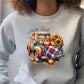 Hello Fall Vintage Truck Print Sweatshirt product