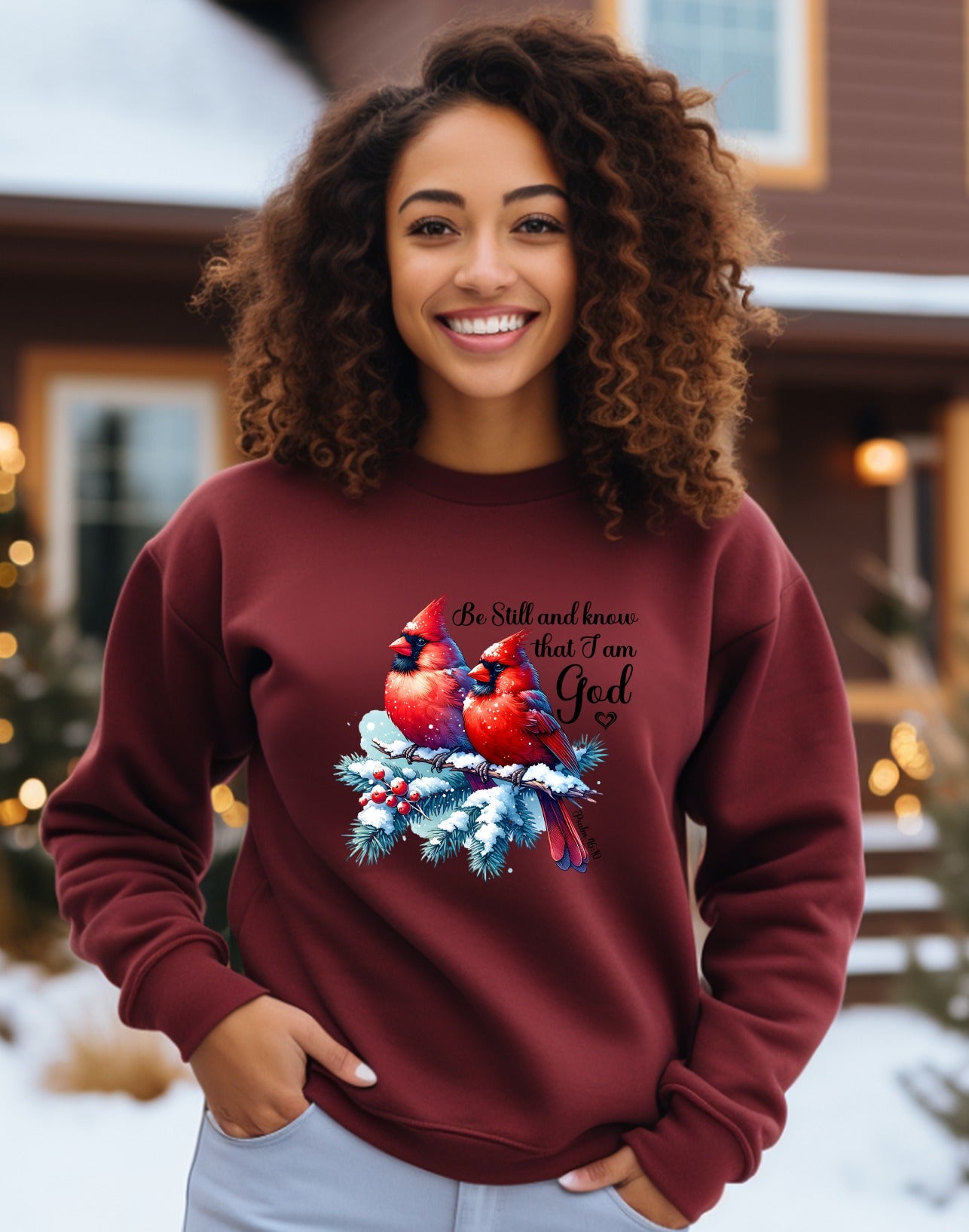 Be Still and Know That I Am God Sweater product type