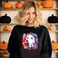 Cute Ghost Holding Soda Can Graphic Design Sweatshirt product