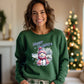 Festive Happy Holidays Snowman Christmas Sweatshirt Product