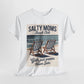 Salty Moms Beach Club Tee, Fun Summer T-Shirt, Gift for Moms, Beach Lovers, Coastal Vibes, Casual Wear