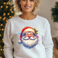 Festive Santa Claus Graphic Holiday Sweatshirt product