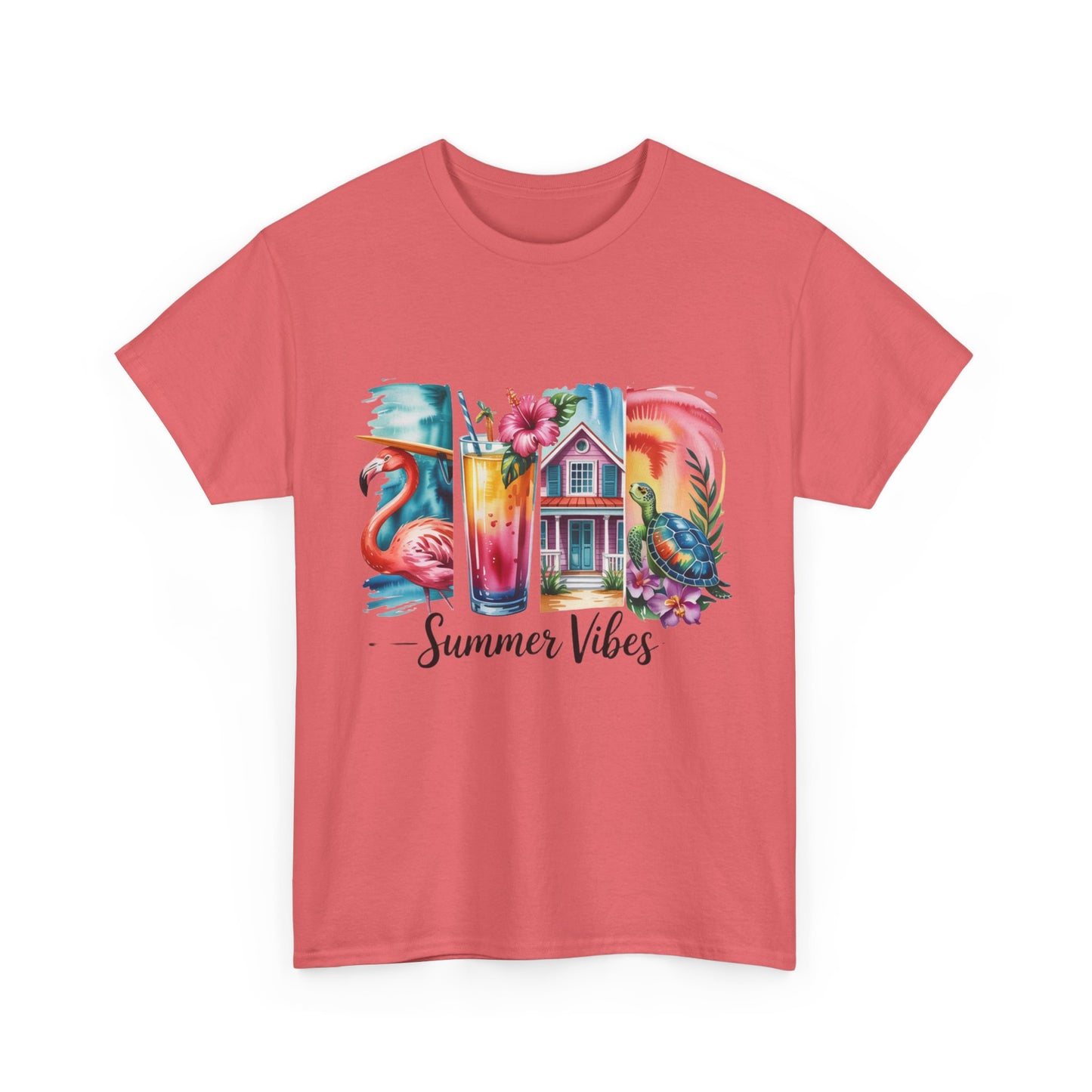 Summer Vibes, Summer Graphic Tee, Beach Shirt, Casual Summer Wear, Vacation Outfit