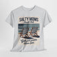 Salty Moms Beach Club Tee, Fun Summer T-Shirt, Gift for Moms, Beach Lovers, Coastal Vibes, Casual Wear