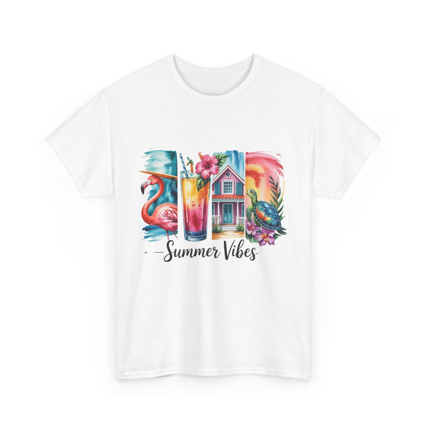 Summer Vibes, Summer Graphic Tee, Beach Shirt, Casual Summer Wear, Vacation Outfit