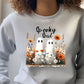 Spooky Soul Ghosts and Flowers Graphic Sweatshirt product