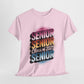 Class of 2025 Senior Heavy Cotton Tee - Graduating High School Shirt