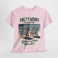Salty Moms Beach Club Tee, Fun Summer T-Shirt, Gift for Moms, Beach Lovers, Coastal Vibes, Casual Wear