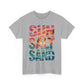 Beach Vibes Tee, Summer Shirt, Sun Salt Sand Graphic Tee, Coastal Clothing, Gift for Ocean Lovers, Beach Party Essential, Summer Vacation