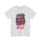 I See No Good Reason to Act My Age T-Shirt, Fun Graphic Tee, Birthday Humor Shirt, Gift for All Ages, Casual Everyday Wear