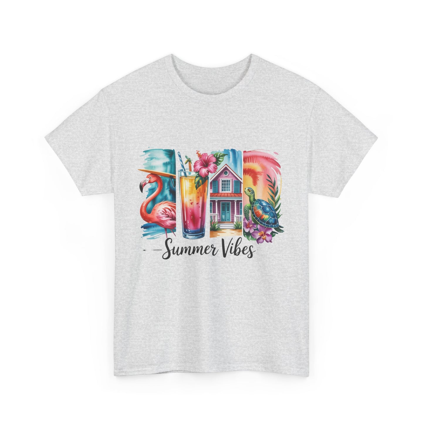 Summer Vibes, Summer Graphic Tee, Beach Shirt, Casual Summer Wear, Vacation Outfit