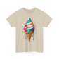 Colorful Ice Cream Cone Tee, Summer T-Shirt, Fun Graphic Tee, Gift for Ice Cream Lovers, Festival Apparel