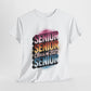 Class of 2025 Senior Heavy Cotton Tee - Graduating High School Shirt