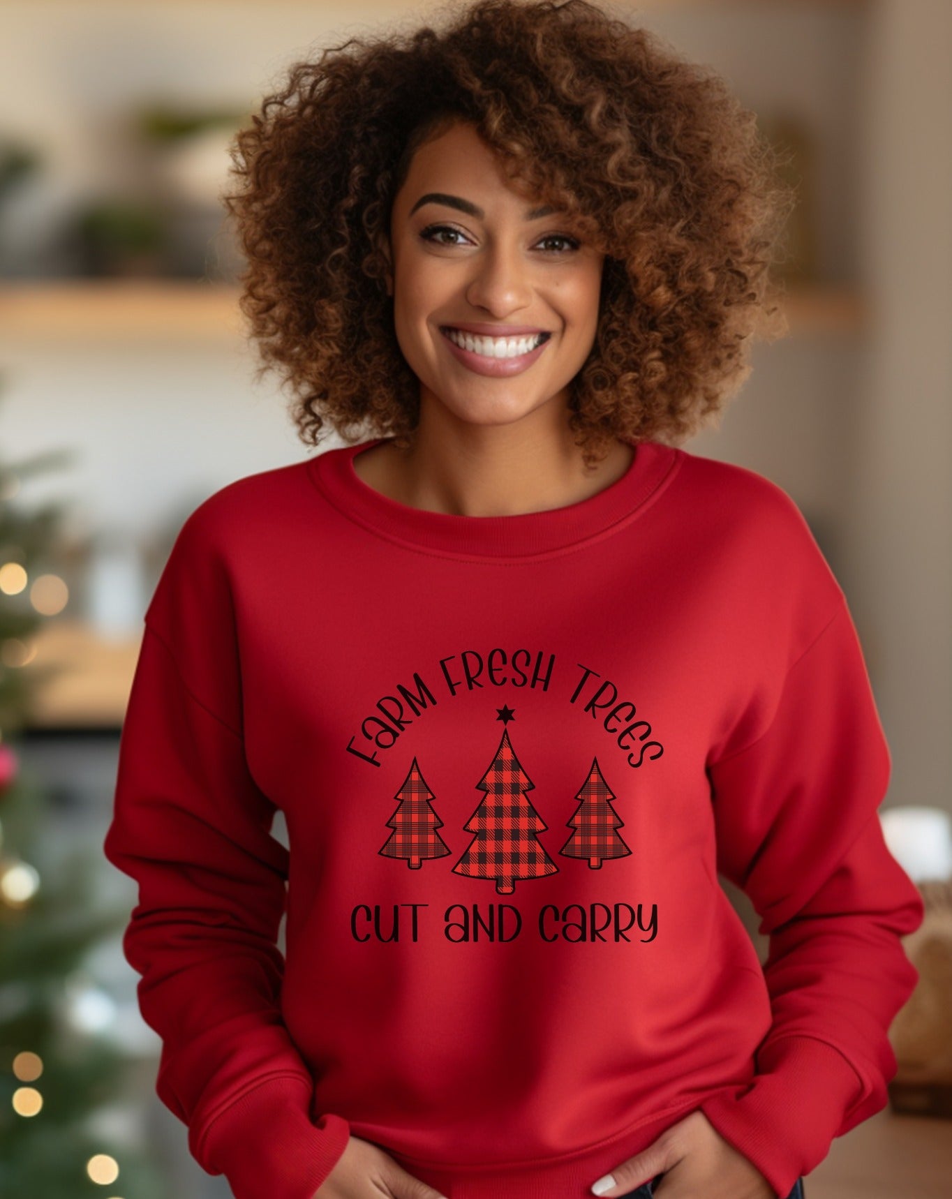 Farm Fresh Trees Cut And Carry Festive Sweater product type