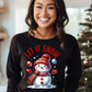 Let It Snow Snowman Festive Holiday Sweater product