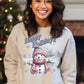 Festive Snowman Happy Holidays Sweatshirt product