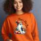 Basic Fall Boo Ghost with Pumpkin Orange Sweatshirt product