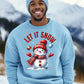 Let It Snow happy snowman winter design product