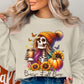 Colorful Basic Fall Boo Skeleton Sweatshirt product