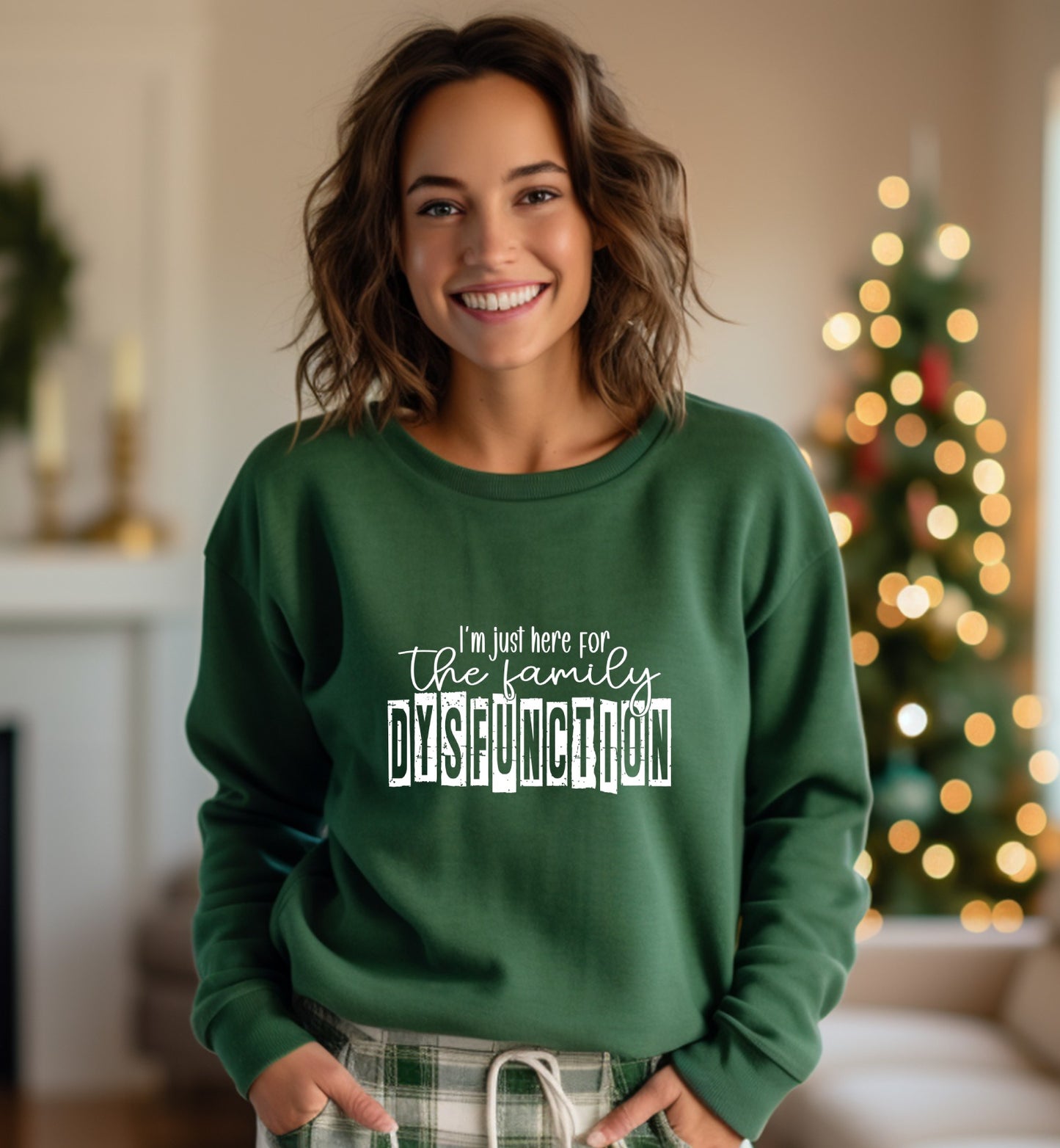 Here for the Family Dysfunction Sweatshirt product type