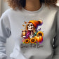 Basic Fall Boo Skeleton with Sunflowers Shirt product type