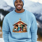 Festive Holiday Nativity Scene Printed Sweater product