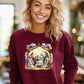 For Unto Us A Child Is Born Nativity Scene Sweatshirt product