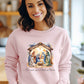 For Unto Us a Child is Born Nativity Sweatshirt product type