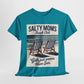 Salty Moms Beach Club Tee, Fun Summer T-Shirt, Gift for Moms, Beach Lovers, Coastal Vibes, Casual Wear