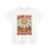 Good Day Sunshine Cotton Tee - Vintage Desert Graphic Shirt