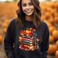Pumpkin and Books Autumn Illustration Sweatshirt product