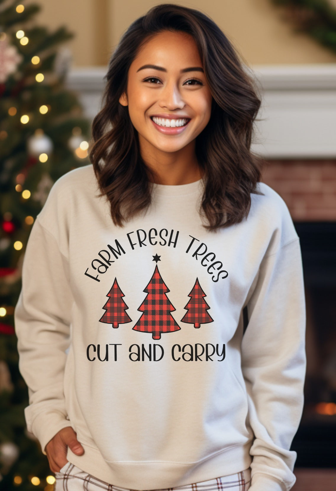Farm Fresh Trees Cut and Carry Sweatshirt product