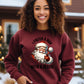 I Prefer A Man With A Beard Santa Sweatshirt product