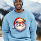 Festive Santa Claus Graphic Sweatshirt product type