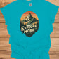 Mountain Adventure Calls: Vintage Outdoor Illustration, Retro Sunset Landscape, Explore Nature Poster - Graphic Tee Shirt