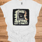 Game Over Glitch: Retro Arcade Cabinet, Pixelated Party Invitation, Nostalgic Digital Art - Graphic Tee Shirt