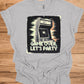 Game Over Glitch: Retro Arcade Cabinet, Pixelated Party Invitation, Nostalgic Digital Art - Graphic Tee Shirt