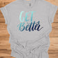 Get Better: Motivational Gradient Typography, Modern Script Design, Inspiring Text Art - Graphic Tee Shirt