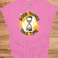 Patience Pays: Motivational Hourglass Art, Orange and Black Graffiti Style, Time Management Inspiration - Graphic Tee Shirt