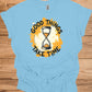 Patience Pays: Motivational Hourglass Art, Orange and Black Graffiti Style, Time Management Inspiration - Graphic Tee Shirt