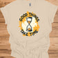 Patience Pays: Motivational Hourglass Art, Orange and Black Graffiti Style, Time Management Inspiration - Graphic Tee Shirt