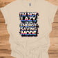 Energy-Saving Mode: Humorous Typography Art, Retro 80s Style Graphic, Rainbow Gradient Text Design - Graphic Tee Shirt