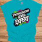 Procrastination Prowess: Graffiti-Style Typography, Vibrant Splatter Background, Humorous Self-Deprecating Message - Graphic Tee Shirt