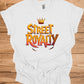 Street Royalty: Urban 3D Logo Design, Golden Crown Emblem, Gritty Textured Typography - Graphic Tee Shirt