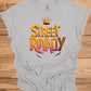 Street Royalty: Urban 3D Logo Design, Golden Crown Emblem, Gritty Textured Typography - Graphic Tee Shirt
